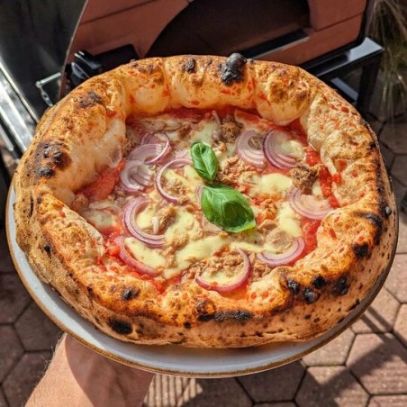 Mobile udendørs propan pizzaovne Pizza Party Bollore lavet i Italien