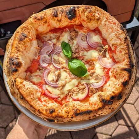 Mobile udendørs propan pizzaovne Pizza Party Bollore lavet i Italien