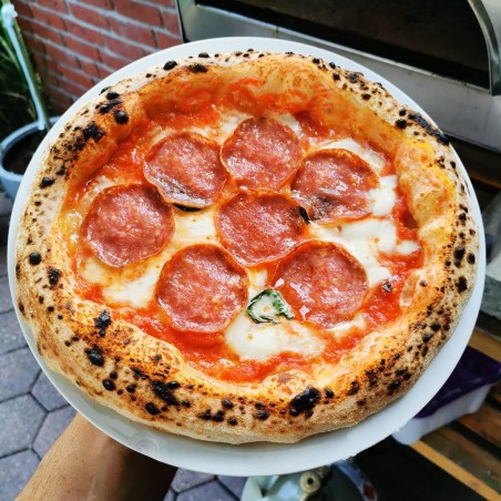 Utomhus gasdriven pizzaugn mobil ArdorePizza Party