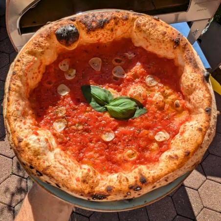 Duży mobilny piec do pizzy na gaz na zewnątrz Emozione Pizza Party 2 pizze