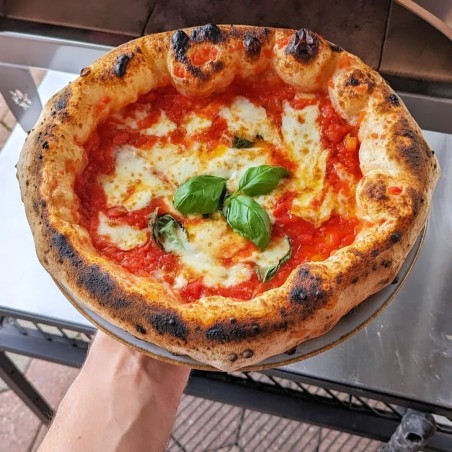 Duży mobilny piec do pizzy na gaz na zewnątrz Emozione Pizza Party 2 pizze