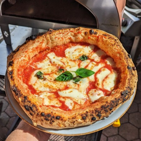 Duży mobilny piec do pizzy na gaz na zewnątrz Emozione Pizza Party 2 pizze