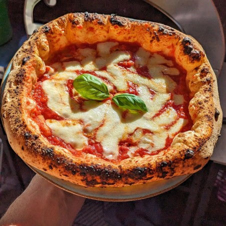 Großer mobiler Gas-Pizzaofen im Freien Emozione Pizza Party für 2 Pizzen