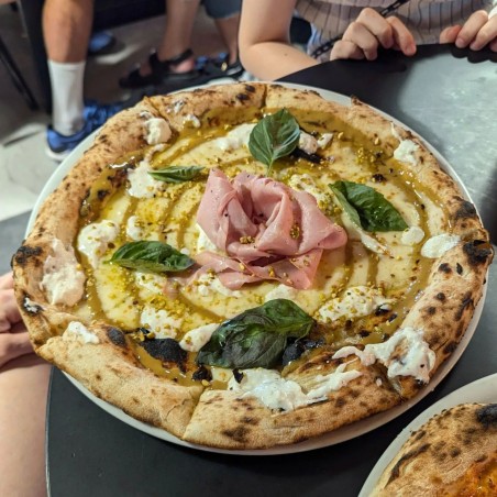 Duży mobilny piec do pizzy na gaz na zewnątrz Emozione Pizza Party 2 pizze