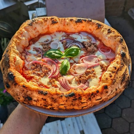 Duży mobilny piec do pizzy na gaz na zewnątrz Emozione Pizza Party 2 pizze