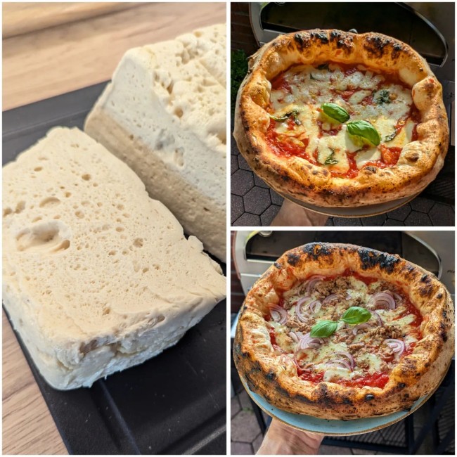 Großer mobiler Gas-Pizzaofen im Freien Emozione Pizza Party für 2 Pizzen