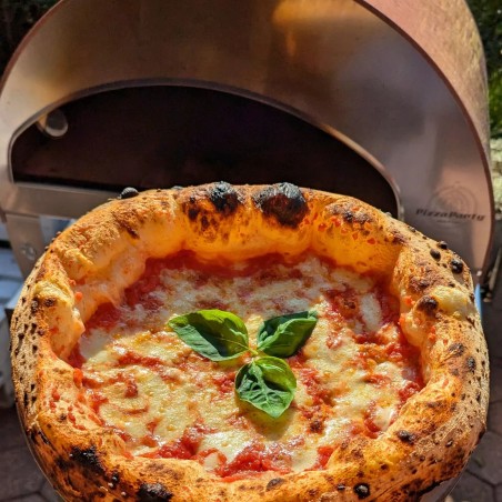 Stor utomhus gasdriven pizzaugn mobil Emozione Pizza Party 2 pizza