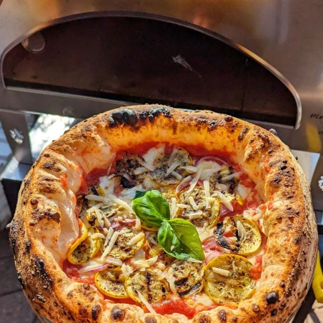 Duży mobilny piec do pizzy na gaz na zewnątrz Emozione Pizza Party 2 pizze