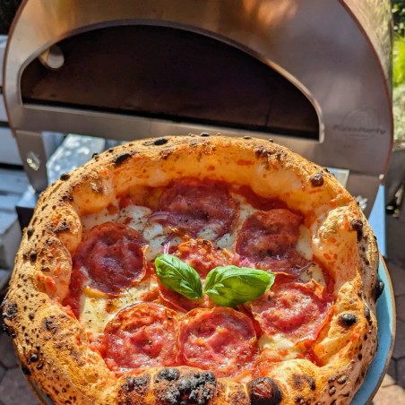 Großer mobiler Gas-Pizzaofen im Freien Emozione Pizza Party für 2 Pizzen