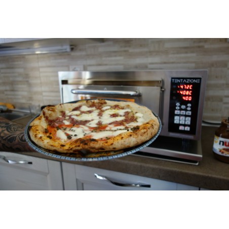 Forno elettrico digitale Tentazione Max 2800w 41.5x41.5cm con biscotto Saputo