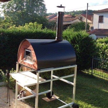 Unterstützung für den Holzofen Pizzone
