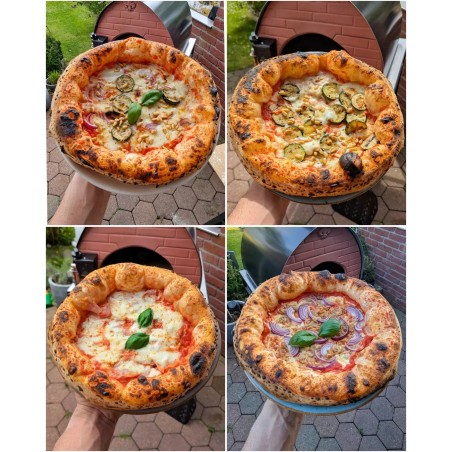 Forno a gas, forno a gas per pizza, forno pizza, forno Bollore, grande forno per pizza, forno Pizza Party multifuel
