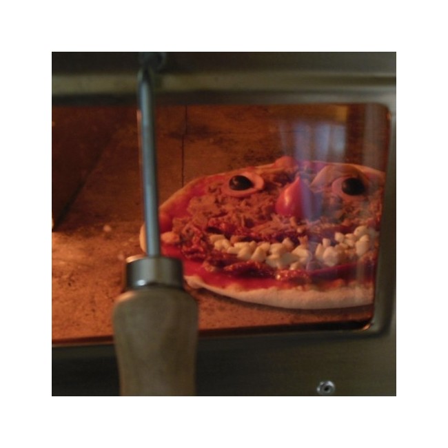 accesorios para horno de pizza de leña, puerta con vidrio