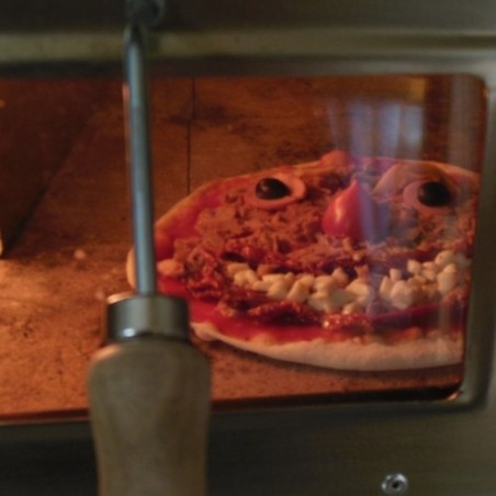 akcesoria do pieca do pizzy opalanego drewnem, drzwi z szybą
