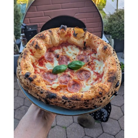 Utomhus gasolpizzaugn - Hybrid trä och gasugn Bollore