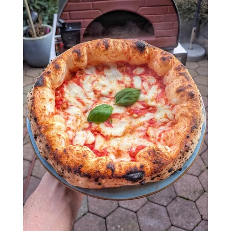 Utomhus gasolpizzaugn - Hybrid trä och gasugn Bollore