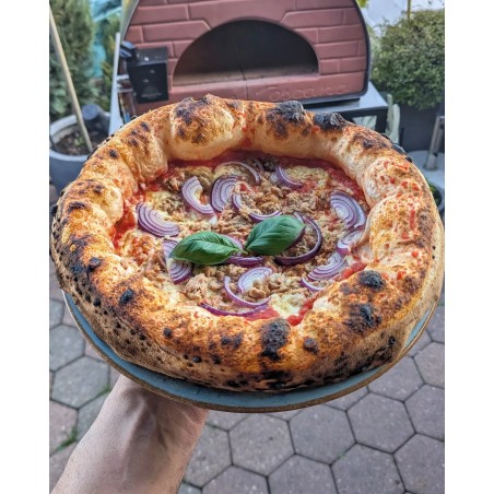 Udendørs gasdrevet pizzaovn – Hybrid ovn med brænde og gas