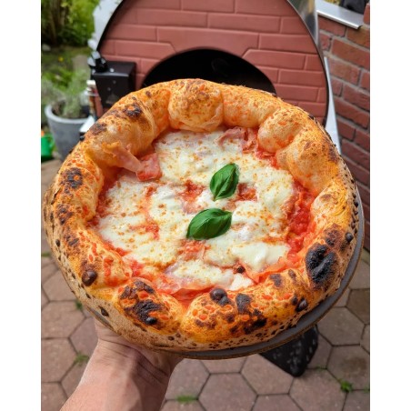 Utomhus gasolpizzaugn - Hybrid trä och gasugn Bollore