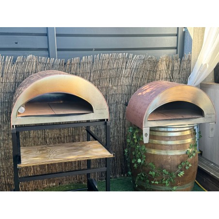Large outdoor gas fired pizza oven mobile Ispirazione Pizza Party 4 pizza