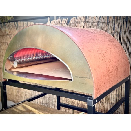 Stor utomhus gasdriven pizzaugn mobil Ispirazione