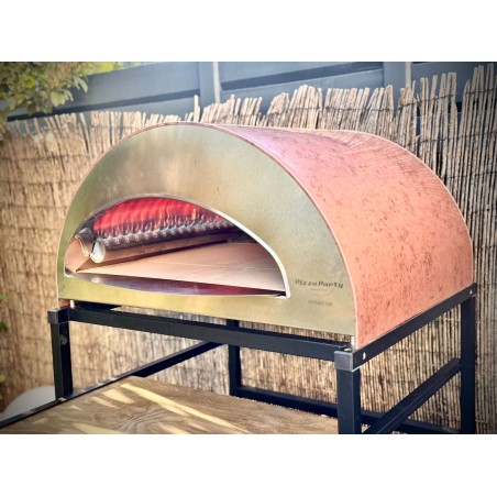 Stor utomhus gasdriven pizzaugn mobil Ispirazione