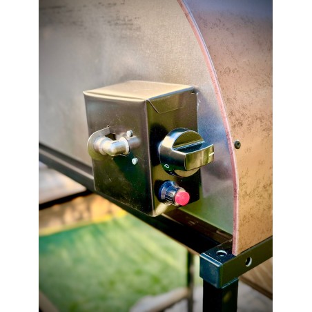 Large outdoor gas fired pizza oven mobile Ispirazione Pizza Party 4 pizza