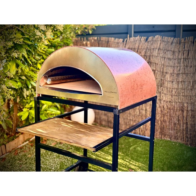 Duży mobilny piec do pizzy na gaz na zewnątrz Ispirazione Pizza Party 4 pizze