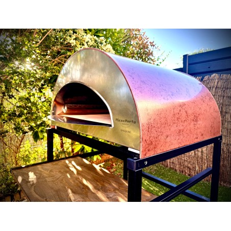 Stor utomhus gasdriven pizzaugn mobil Ispirazione