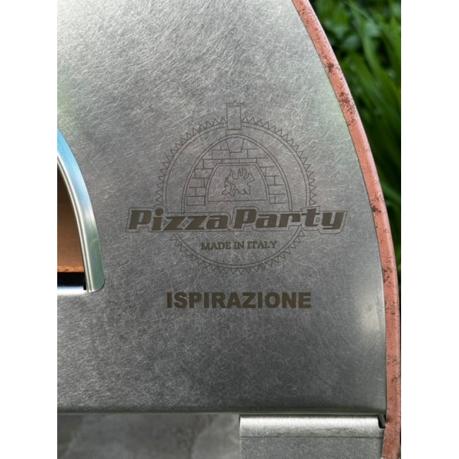Großer mobiler Gas-Pizzaofen im Freien Ispirazione Pizza Party für 4 Pizzen