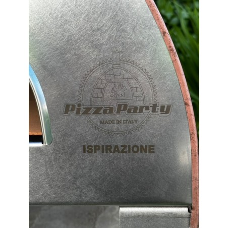 Duży mobilny piec do pizzy na gaz na zewnątrz Ispirazione Pizza Party 4 pizze