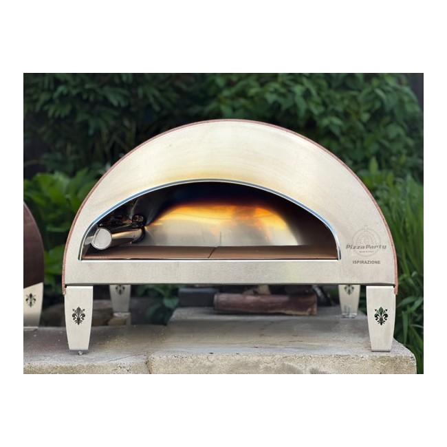 Stor utomhus gasdriven pizzaugn mobil Ispirazione