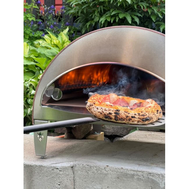 Großer mobiler Gas-Pizzaofen im Freien Ispirazione Pizza Party für 4 Pizzen