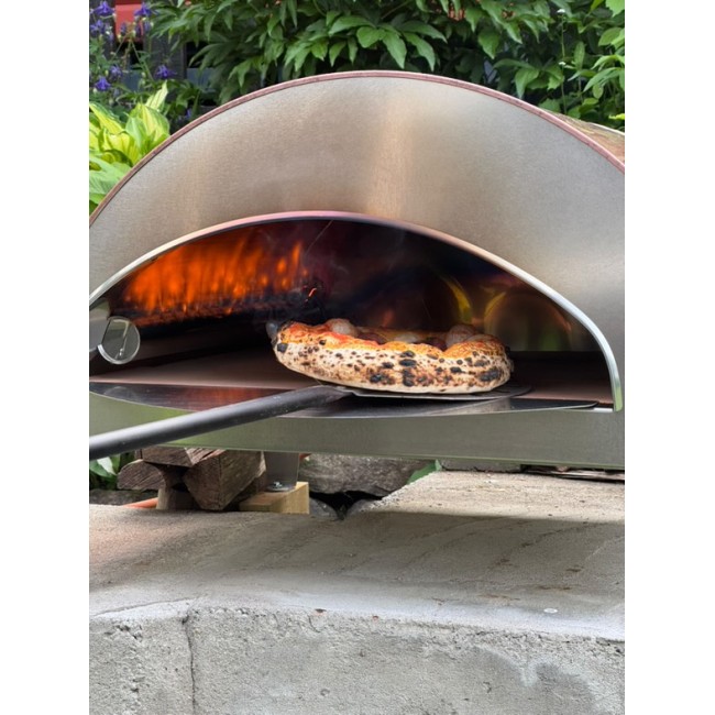 Großer mobiler Gas-Pizzaofen im Freien Ispirazione Pizza Party für 4 Pizzen