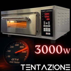 Tentazione MAX forno elettrico digitale per pizza napoletana e teglia GT4 3000w