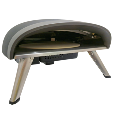 Tentazione Air: Gasofen mit rotierendem Pizzastein, 40 cm (16″)