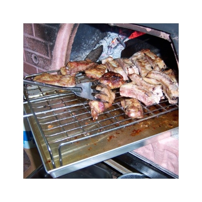 Bbq Set with pan "Pentole Agnelli Cookware" and grid