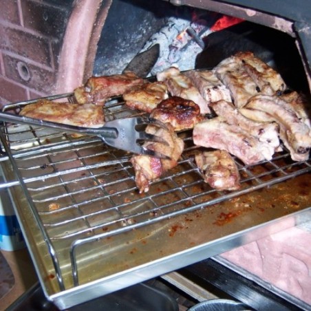 Bbq sæt med pande "Pentole Agnelli Cookware" og rist