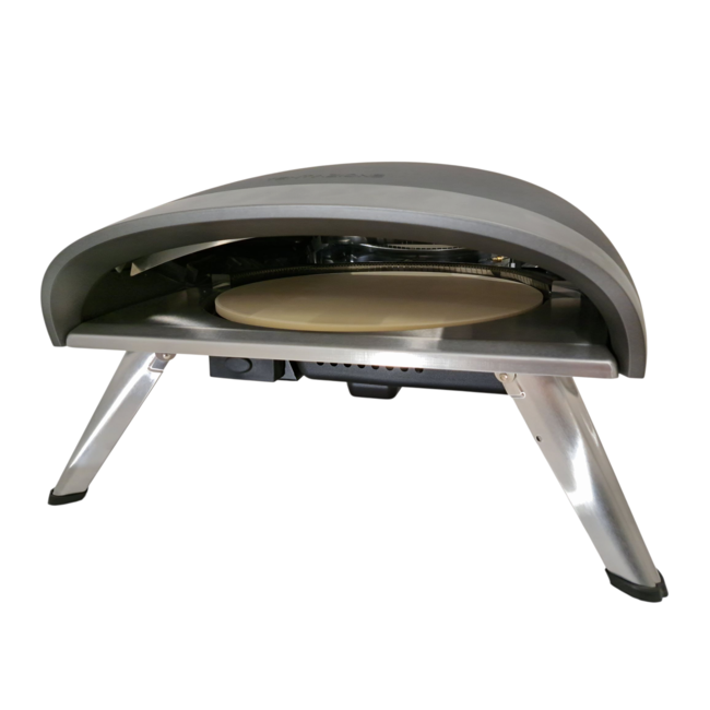 Tentazione Air: Horno de gas con piedra de cocción giratoria de 40 cm (16″)