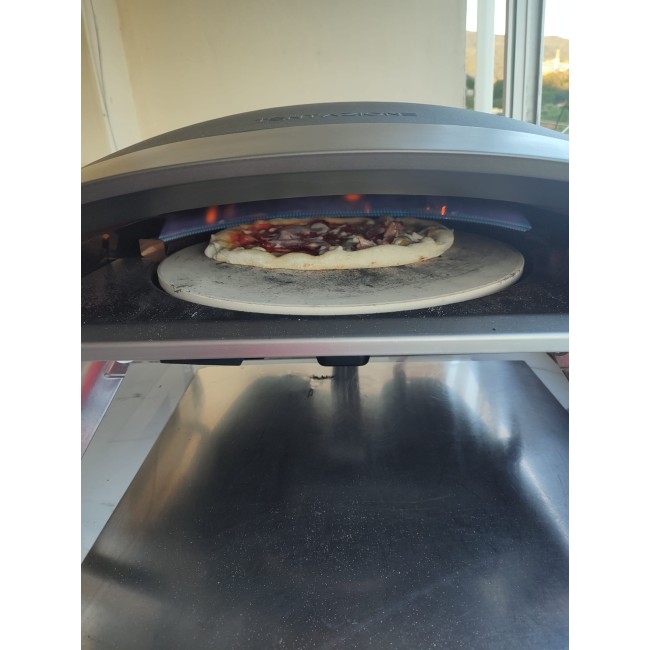 Tentazione Air: Gasofen mit rotierendem Pizzastein, 40 cm (16″)
