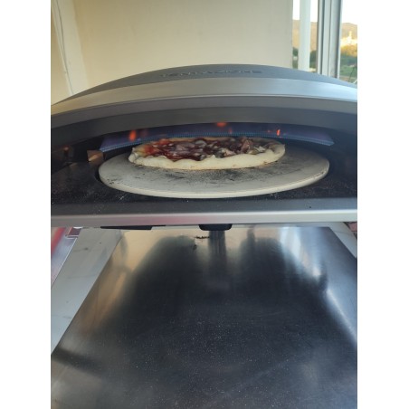 Tentazione Air: Gasofen mit rotierendem Pizzastein, 40 cm (16″)