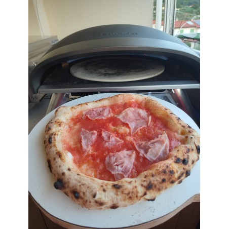 Tentazione Air: Gasofen mit rotierendem Pizzastein, 40 cm (16″)