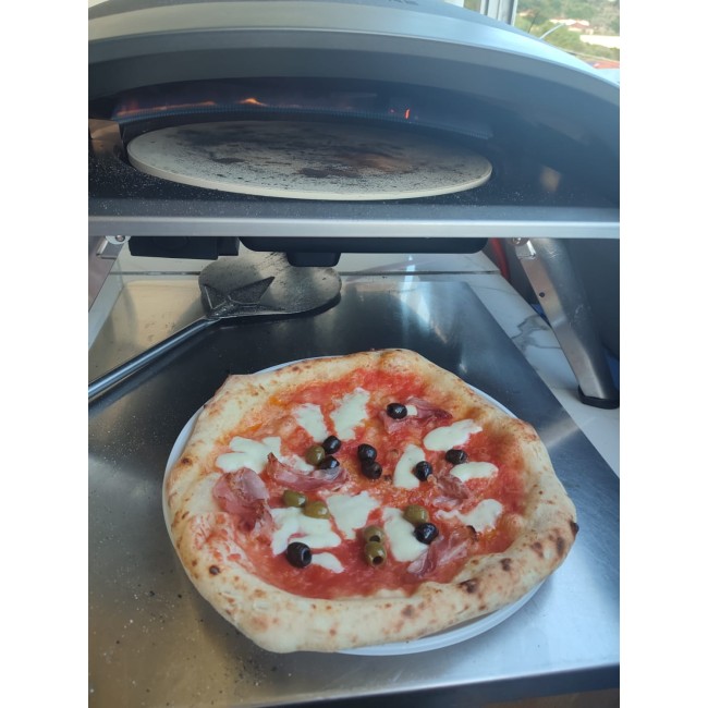 Tentazione Air: Forno a gas con piano cottura ruotante di 40cm (16")