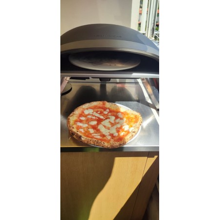 Tentazione Air: Gasofen mit rotierendem Pizzastein, 40 cm (16″)