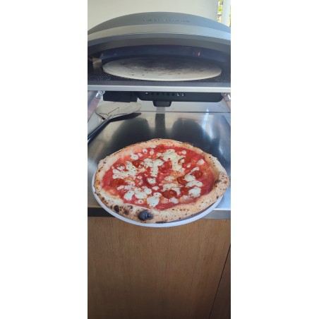 Tentazione Air: Horno de gas con piedra de cocción giratoria de 40 cm (16″)
