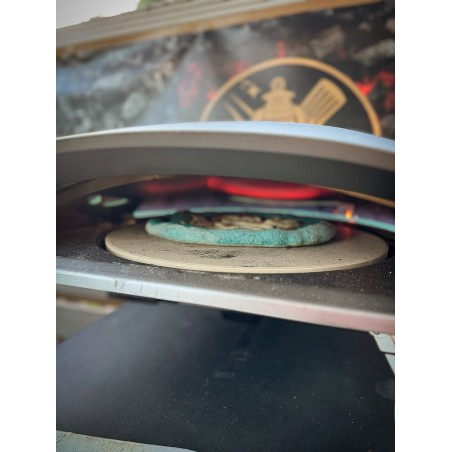 Tentazione Air: Gasofen mit rotierendem Pizzastein, 40 cm (16″)