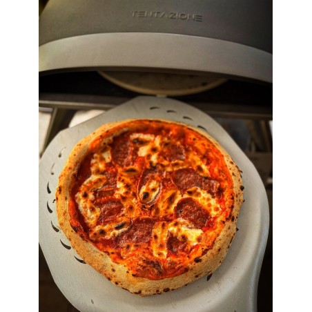 Tentazione Air: Gasofen mit rotierendem Pizzastein, 40 cm (16″)
