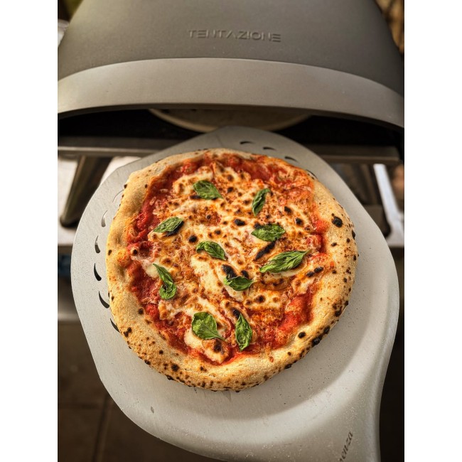 Tentazione Air: Gasofen mit rotierendem Pizzastein, 40 cm (16″)