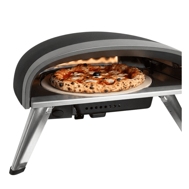 Tentazione Air: Horno de gas con piedra de cocción giratoria de 40 cm (16″)