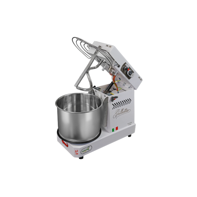 Famag Grilletta IM 5S/230 5kg 230v 10V HH Amasadora de espiral con cabezal abatible