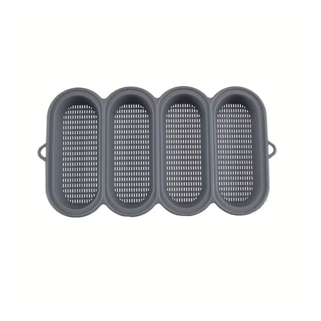 Silicone bread pan, non-stick bread, heat-resistant baguette pan. Baking accessories for electric ovens